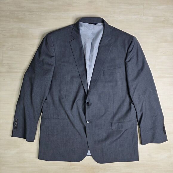 Brooks Brothers Explorer Madison Fit Gray Blazer Sport Coat Suit Jacket Size 46